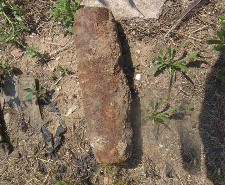 В Николаеве нашли 76 мм снаряд 1