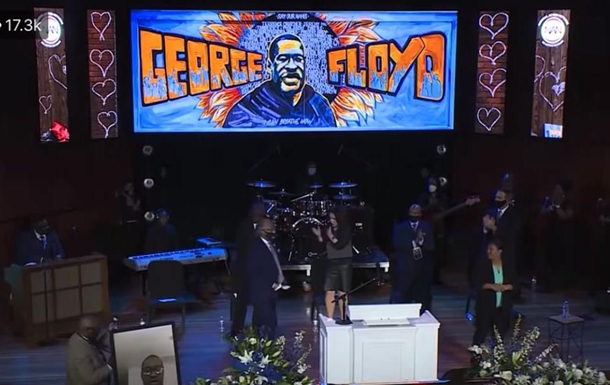 В США попрощались с погибшим Джорджем Флойдом, мэр Миннеаполиса плакал у гроба (ВИДЕО) 1