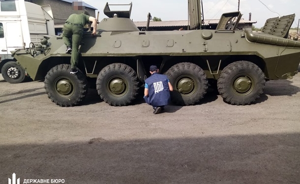 На Донбассе нашли похищенный пять лет назад БТР