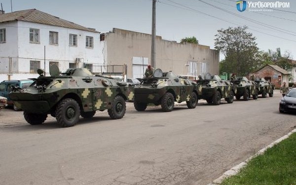 Николаевский бронетанковый завод передал Минобороны партию капитально отремонтированных БРДМ (ФОТО)