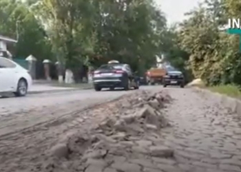 В Николаеве большегрузы за 1 день убили ул.Обсерваторную. Из-за дюкера (ВИДЕО)