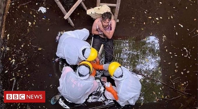 На Бали британец провел 6 дней в колодце, куда упал, убегая от собаки