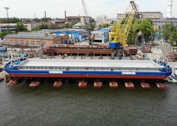 Судозавод “НИБУЛОНа” спустил на воду третье судно для генеральных грузов (ФОТО)
