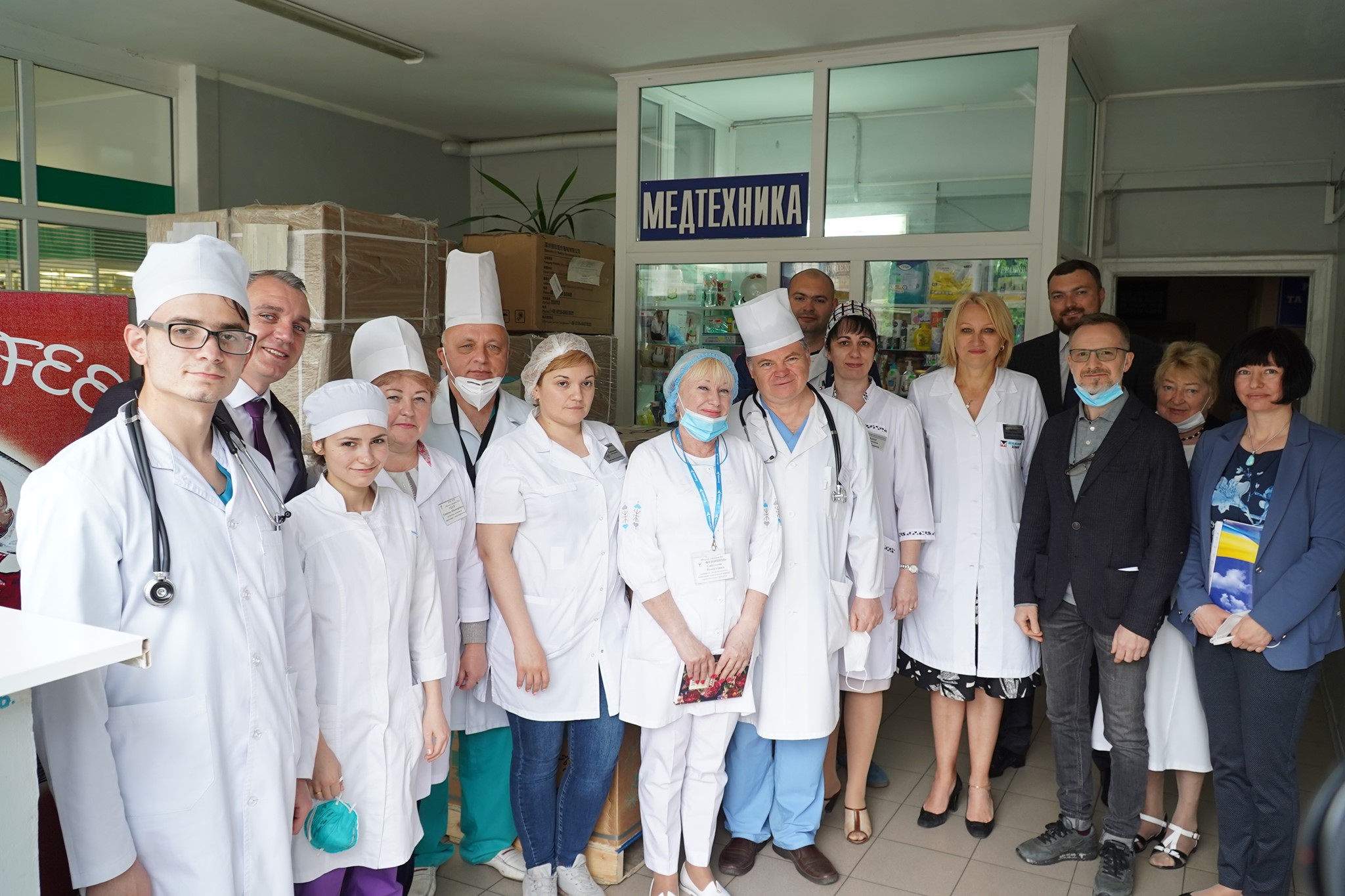 Сенкевич поблагодарил Новинского за помощь николаевской медицине (ФОТО)