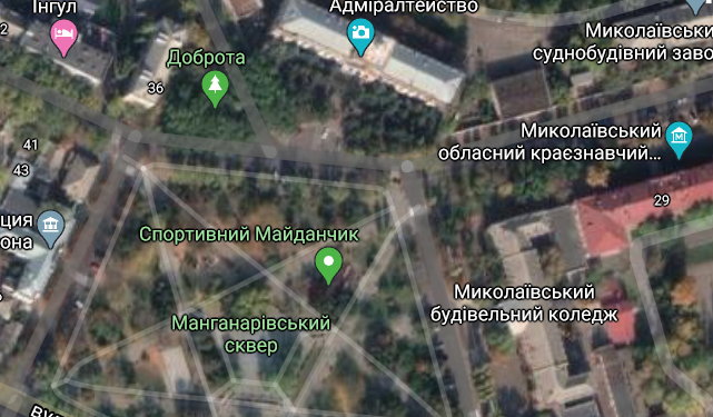 В Николаевской мэрии готовы заплатить 43 млн.грн. за капремонт  сквера вокруг “Сердца города”