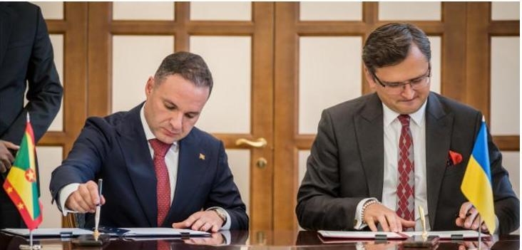 Украина подписала безвиз с Гренадой