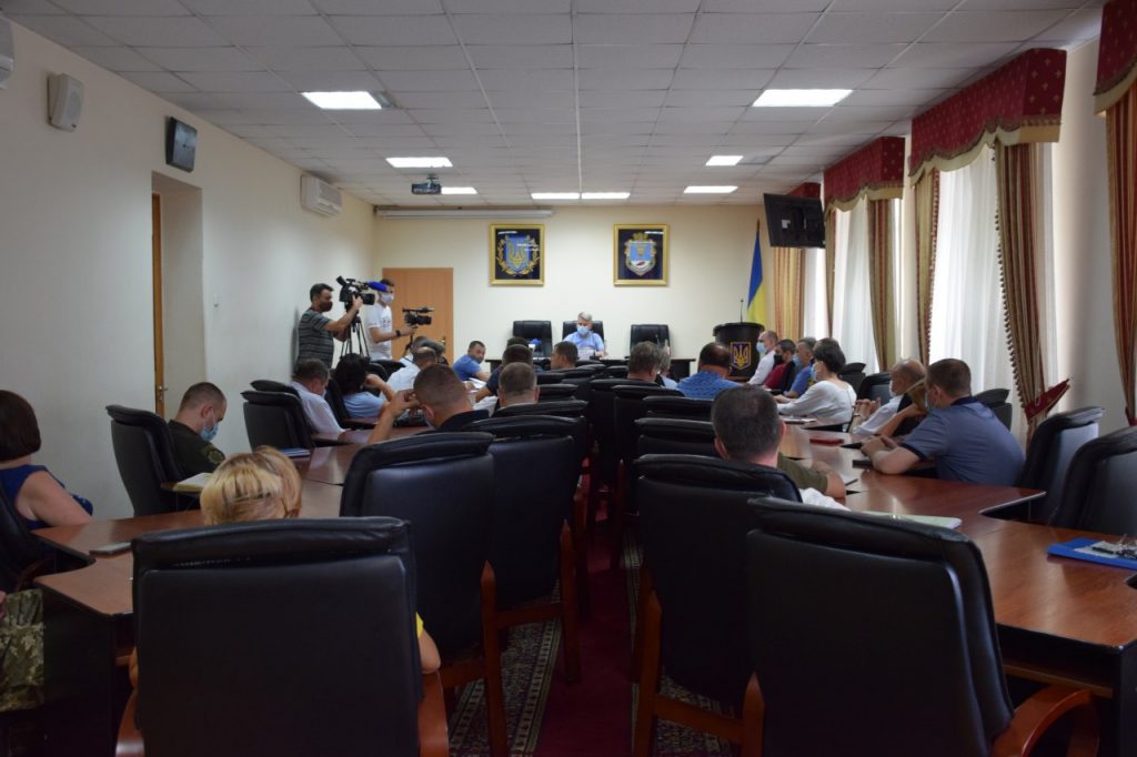 Саморазведение Ингульского моста в Николаеве стало темой заседания региональной комиссии по вопросам ТЭБ и ЧС 1