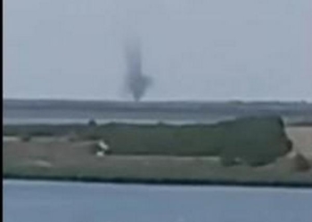 Вчерашняя непогода на Николаевщине – в Очакове зафиксировали смерч (ВИДЕО)