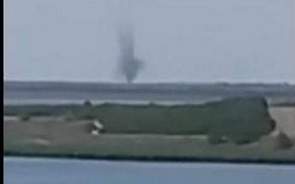 Вчерашняя непогода на Николаевщине – в Очакове зафиксировали смерч (ВИДЕО)