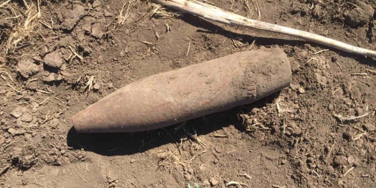 Пиротехники уничтожили два артиллерийских снаряда, которые нашли жители Веселиновского района (ФОТО)