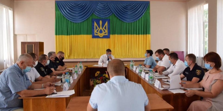 Миколаївський губернатор в Кривоозерському районі провів нараду з силовиками (ФОТО)