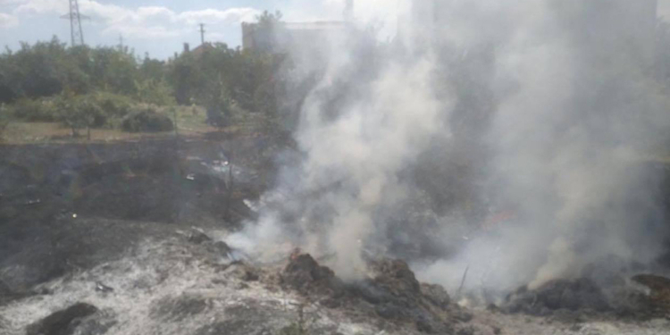 За сутки спасатели Николаевщины 16 раз выезжали тушить пожары на открытых территориях (ФОТО)