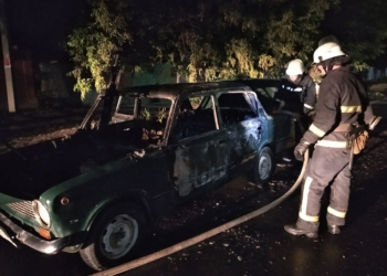 Спасатели Николаевщины за ночь ликвидировали пожары двух автомобилей (ФОТО)