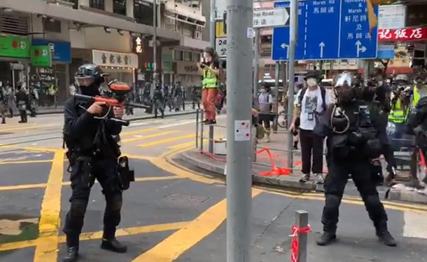 В Гонконге во время протестов арестованы 180 человек