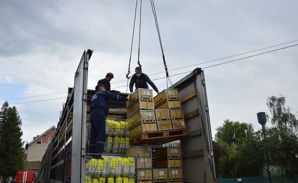 Прикарпатье получило гуманитарную помощь из Швеции