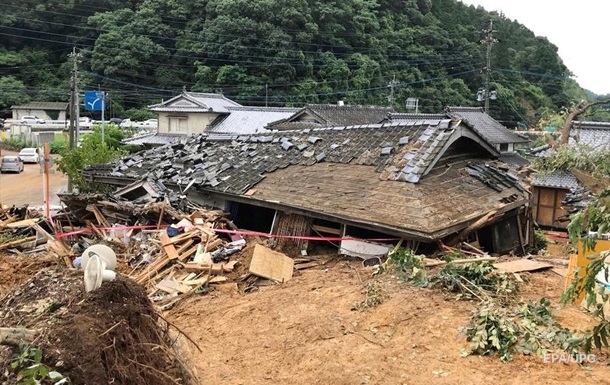 Наводнение в Японии: более 30 погибших 1
