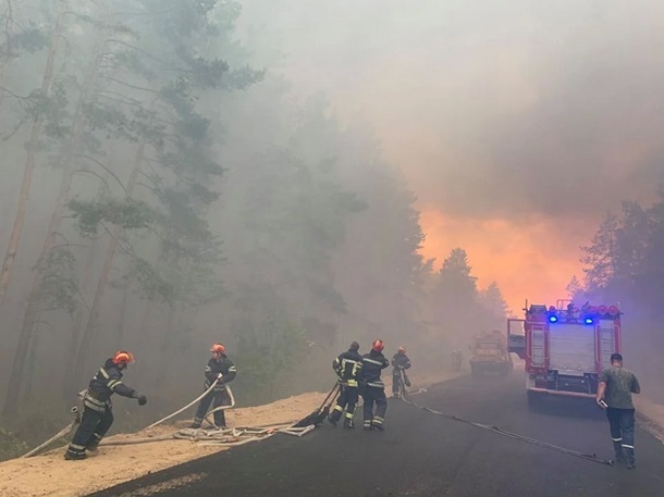 Пожары на Луганщине: продолжается тушение очагов тления в двух лесничествах 1