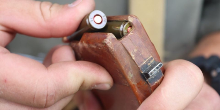 У молодого пополнения Николаевского полка Нацгвардии прошли первые стрельбы (ФОТО)