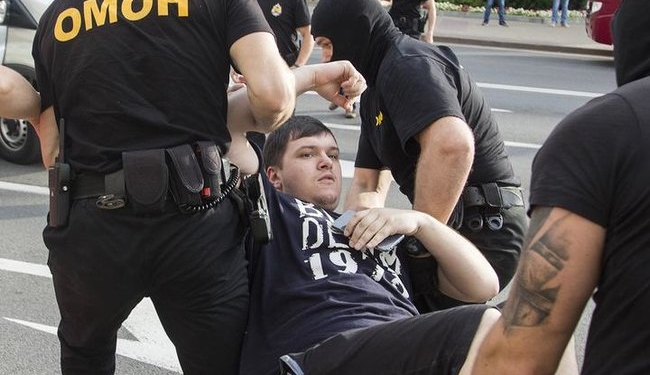 Силовики разогнали акцию противников Лукашенко в Беларуси (ФОТО, ВИДЕО)