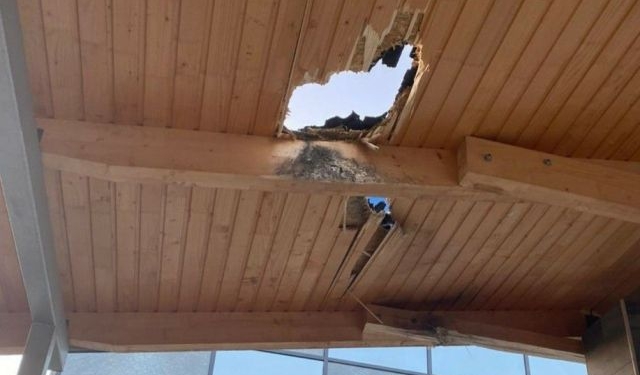 В Мукачево из гранатомета обстреляли комплекс отдыха (ФОТО, ВИДЕО)