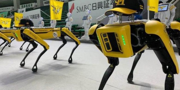 Роботы станцевали на стадионе в Японии – получилось жутко (ВИДЕО)