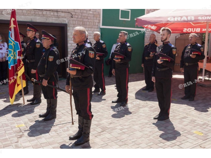 В Мелитополе пророссийские казаки собрались патрулировать улицы "как в Крыму" 1