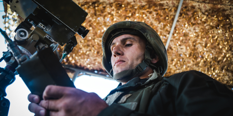 На Николаевщине перешли в активную фазу масштабные учения. За ними наблюдают военные советники из США и Канады (ФОТО)