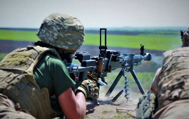 На Донбассе боевики один раз нарушили перемирие