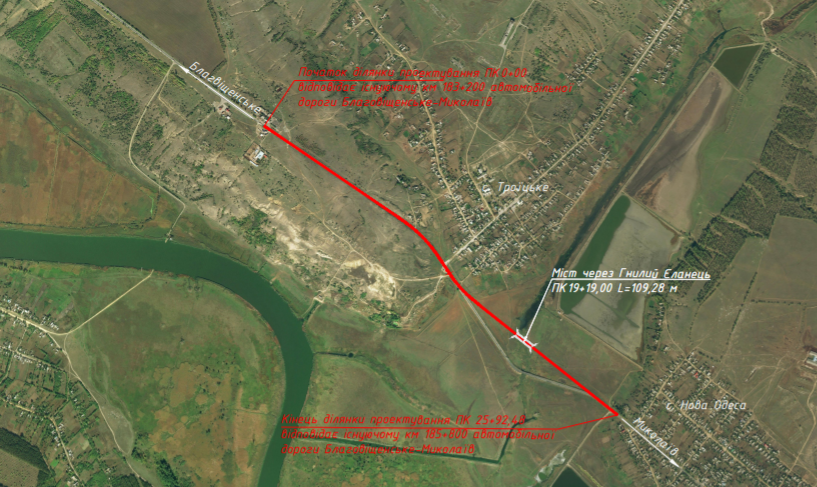 Один километр за $4 млн.: объявлен тендер на реконструкцию участка трассы Н-24 на Николаевщине 1