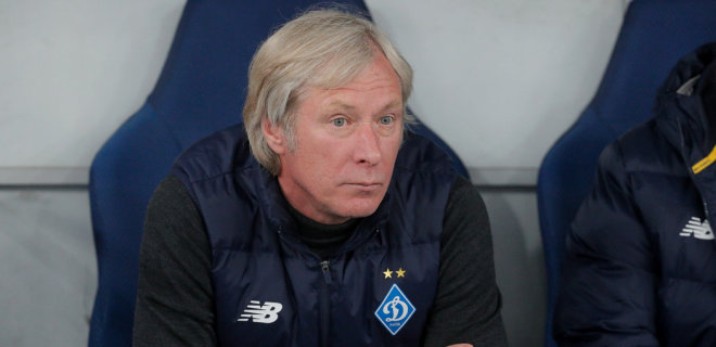 “Динамо” уволило главного тренера Михайличенко