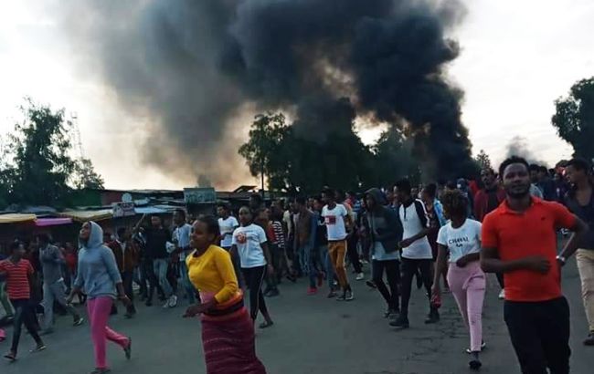 В Эфиопии масштабные протесты. Убиты более 80 человек, сотни раненых 1