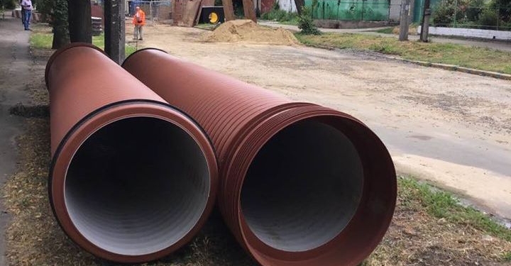 На ул.Чкалова в Николаеве завершили работы по прокладке канализационного коллектора и открыли движение транспорта (ФОТО)