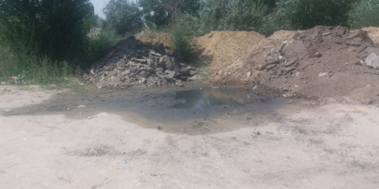 ГЭИ подала в полицию заявление о преступлении по факту слива нечистот на Намыве в Николаеве