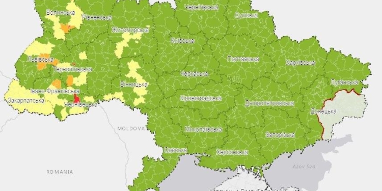 Пока «зеленые», но можем «пожелтеть»: на Николаевщине превышен показатель допустимого минимума заболеваемости COVID-19