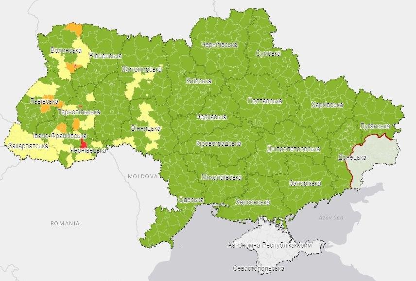 Пока «зеленые», но можем «пожелтеть»: на Николаевщине превышен показатель допустимого минимума заболеваемости COVID-19 1