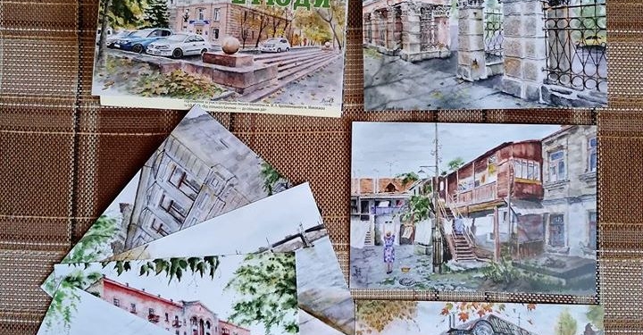 Ко Дню города Николаева: увидел свет набор открыток “Миколаївські етюди”