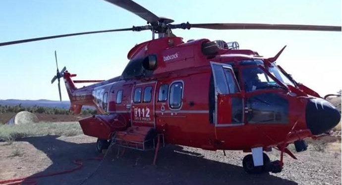 В Испании угнали вертолет, задействованный в тушении лесных пожаров