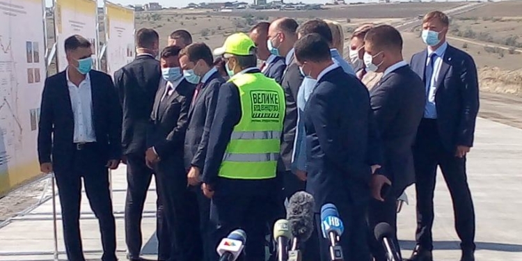 Зеленский приехал в Николаевскую область (ФОТО)