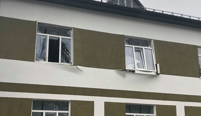 В общежитии учебного центра “Десна” произошел взрыв