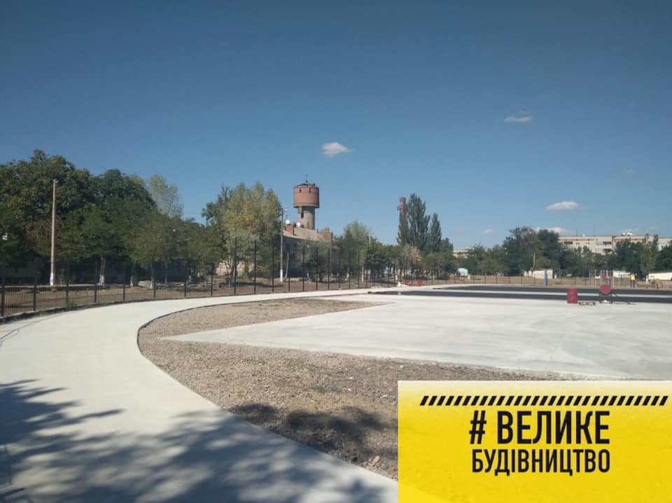Велике будівництво на Миколаївщині: як реконструюють спортивний комплекс в смт Ольшанське (ФОТО) 5