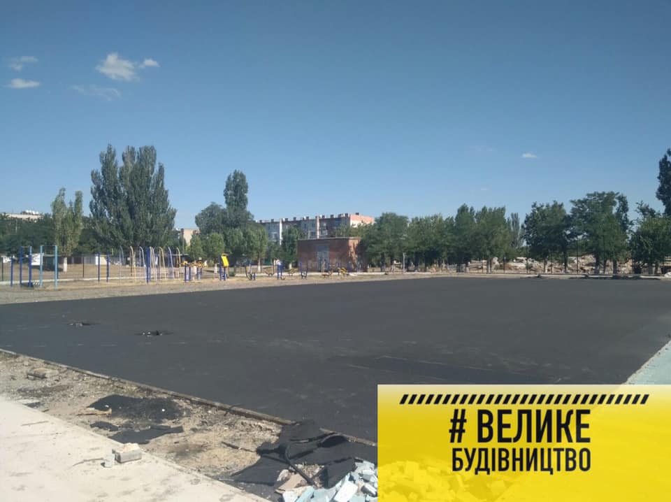 Велике будівництво на Миколаївщині: як реконструюють спортивний комплекс в смт Ольшанське (ФОТО) 7