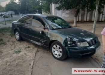 Полиция спасла от самосуда пьяного водителя, въехавшего в группу играющих детей в Николаеве