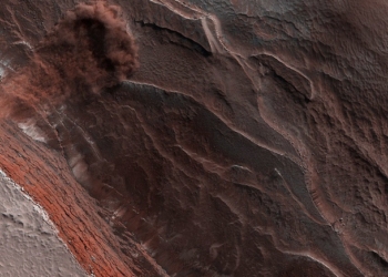 В NASA показали марсианскую “лавину”