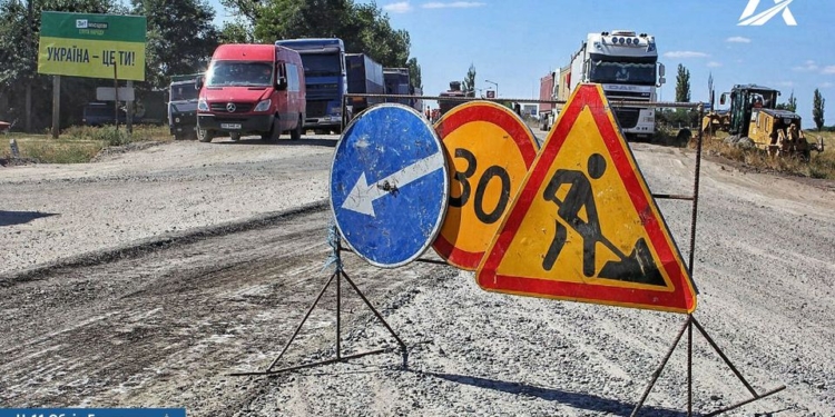 На обходе Баштанки начался ремонт автодороги Н-11 «Днепр-Николаев» (ФОТО)