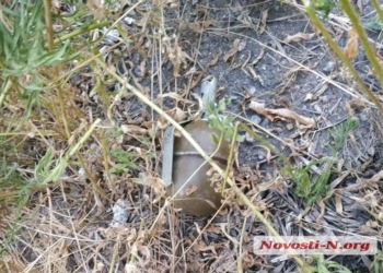 В центре Николаева дети нашли на спортивной площадке боевую гранату (ФОТО)