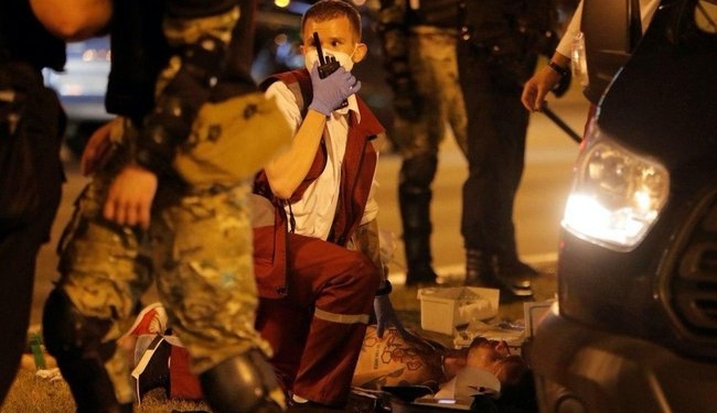 Беларусь после выборов: протесты, стычки, задержания (ФОТО, ВИДЕО)