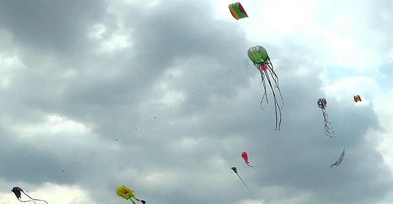 В селе под Николаевом в четвертый раз прошел фестиваль воздушных змеев Ultra Fest Trykaty (ФОТО, ВИДЕО)
