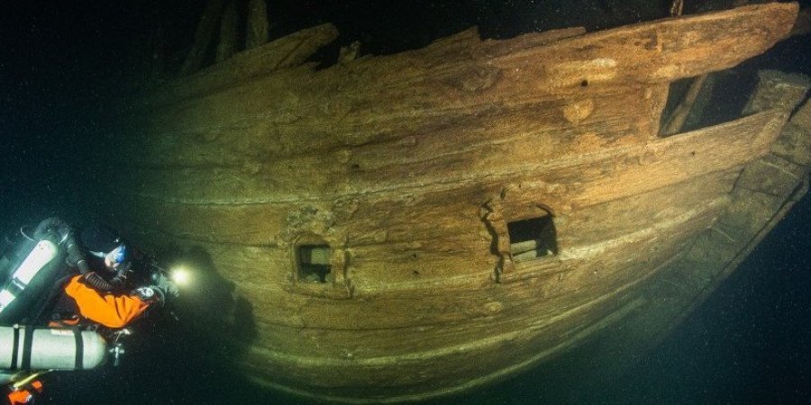 В Финском заливе обнаружили затонувший корабль 17 века 1