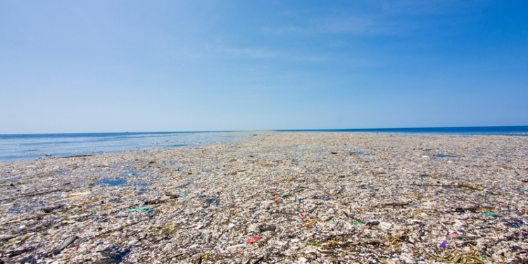 Растущий в Тихом океане мусорный континент достиг уже размера Франции