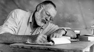 Оказывается. Произведения Хемингуэя многие годы публиковались с ошибками из-за почерка писателя